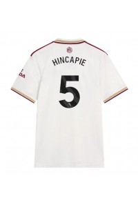 Arsenal Piero Hincapie #5 Jalkapallovaatteet Kolmaspaita 2025-26 Lyhythihainen